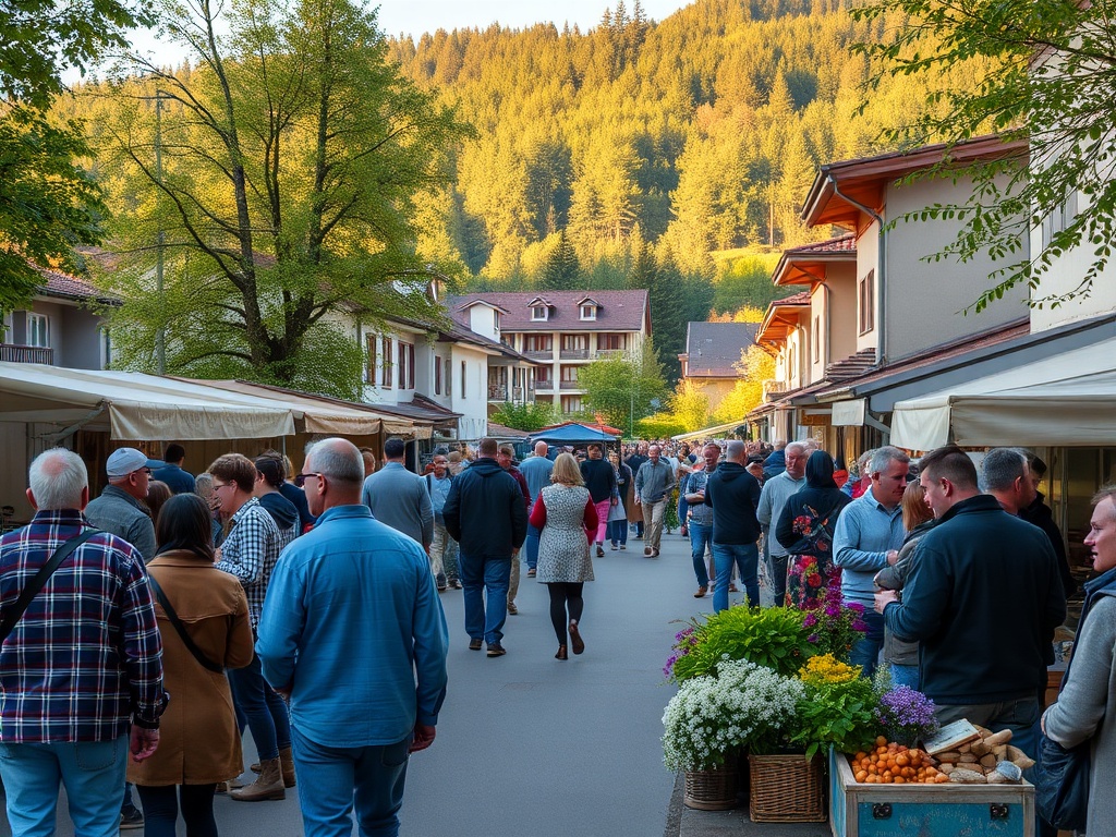Symboliczne zdjęcie Ziemi z zielonymi pędami wyrastającymi z jej powierzchni, nawiązujące do Dnia Ziemi w Kamiennej Górze.